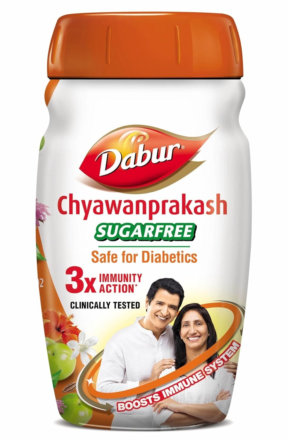 Dabur Chyawanprakash Sugarfree 900 gr Boosts Immunity Build Strength 08/2027 f/s