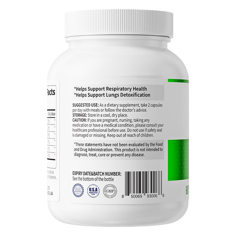 Vinsic Lung Energy 60Ct – US Made with Quercetin & Perilla Extract*
