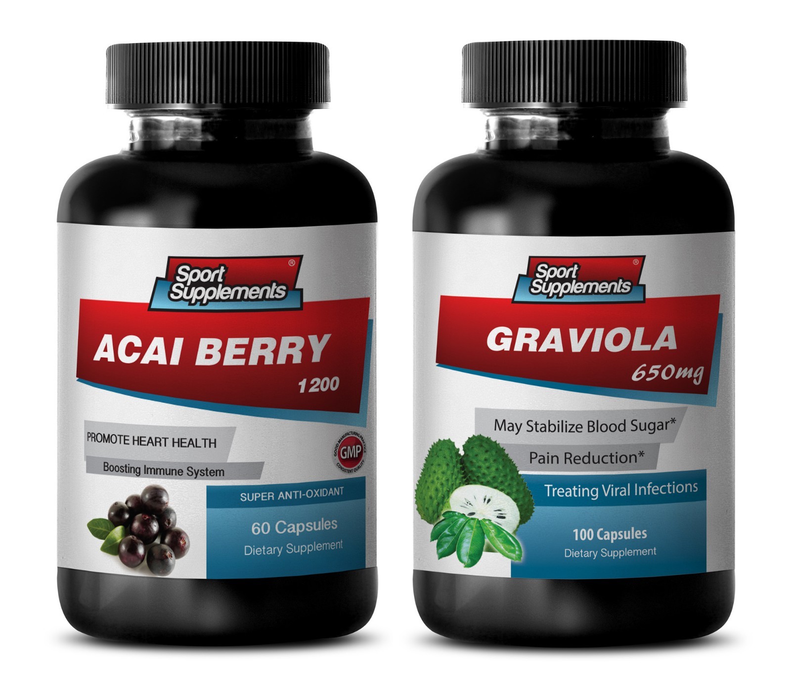 immune health gummy – ACAI BERRY – GRAVIOLA COMBO 2B – acai immune booster