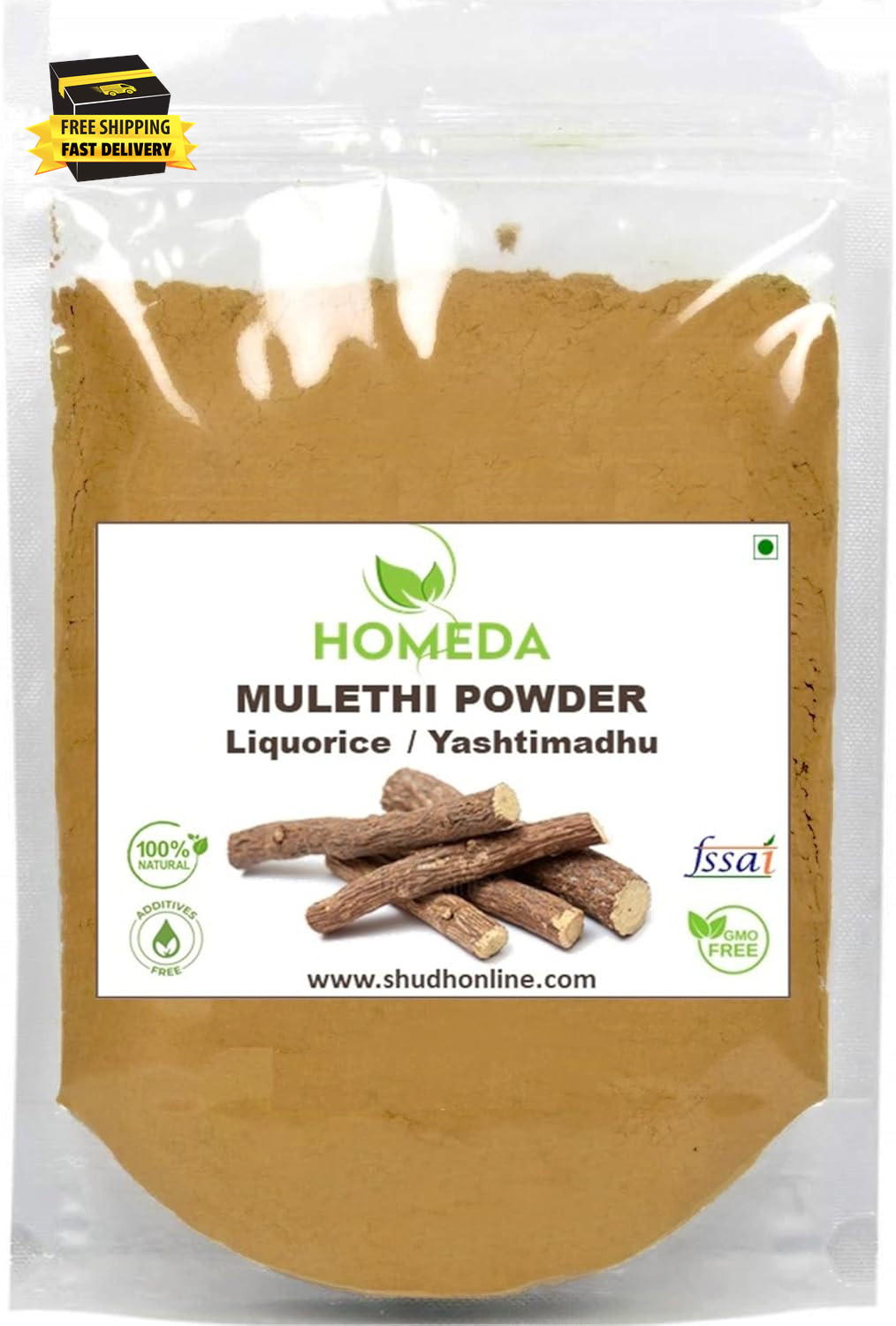Organic Licorice Root Powder (3.5 Oz – 100G), Mulethi Powder Organic for Face, P