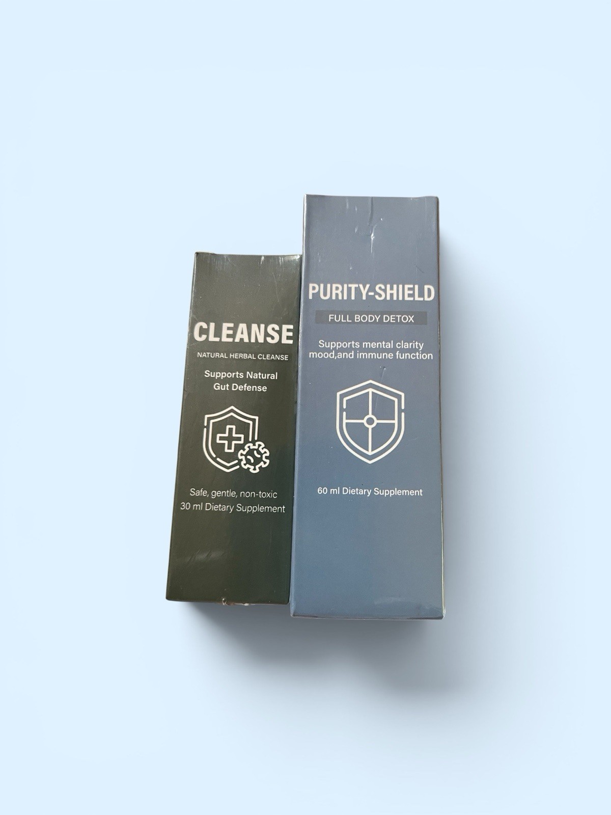 Wellvia Gut Cleanse & Purity Shield Detox Gut and Colon Support Free Shipping