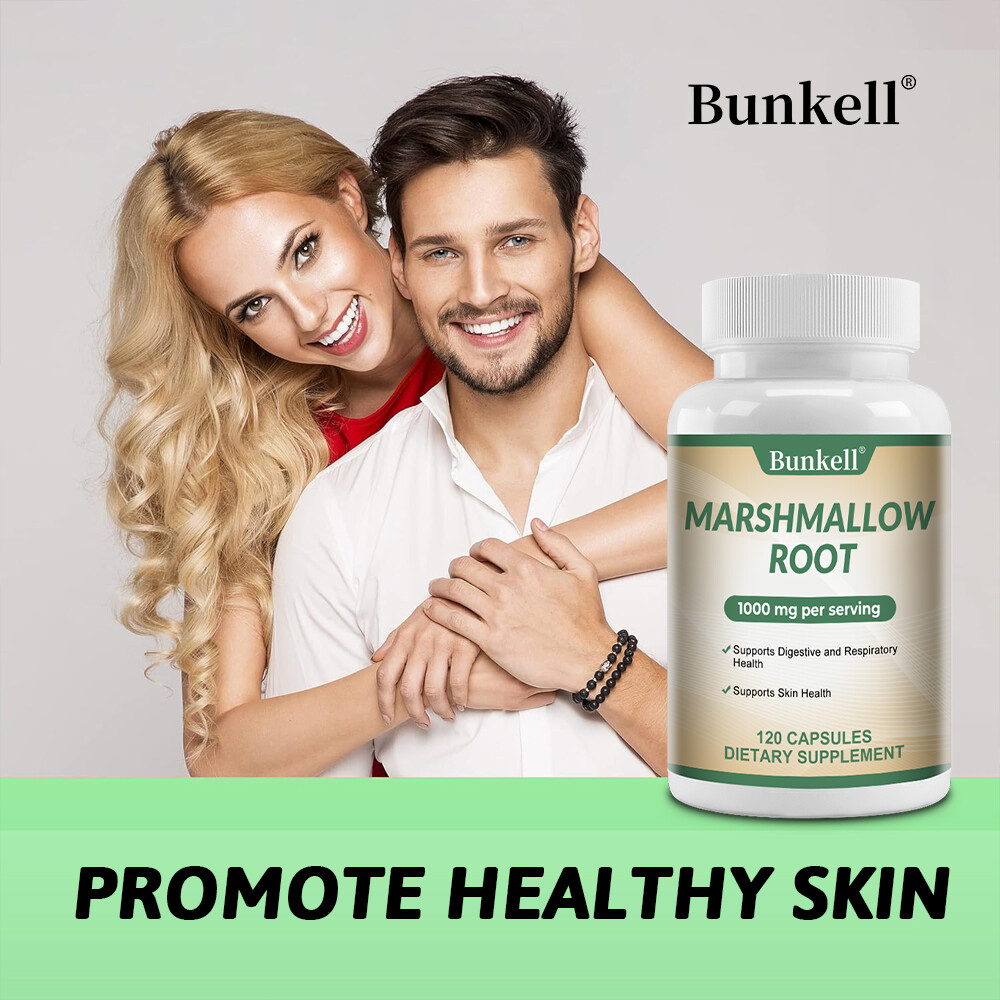 Marshmallow Root 1000mg Capsule Supports Vibrant and Healthy Skin