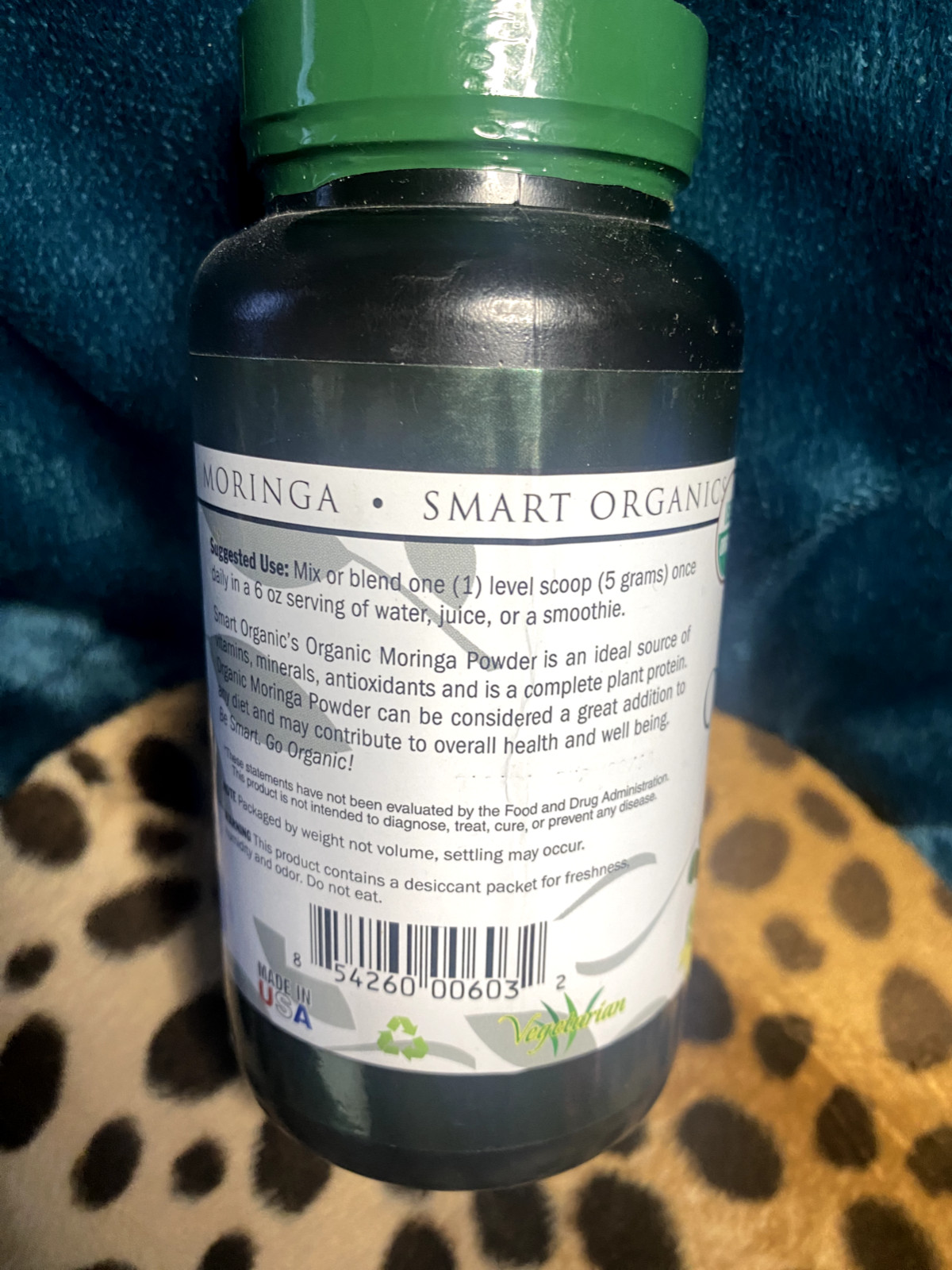 Smart Organics,Organic Moringa Powder 5.29 oz