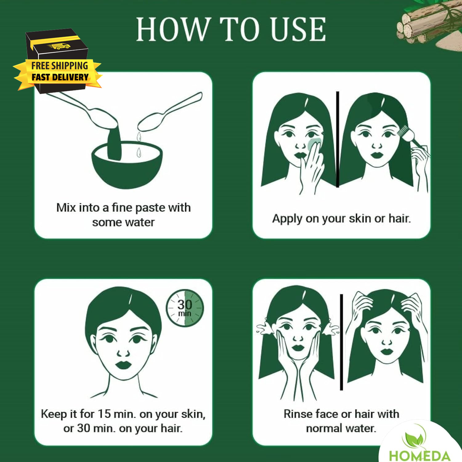 Organic Licorice Root Powder (3.5 Oz – 100G), Mulethi Powder Organic for Face, P