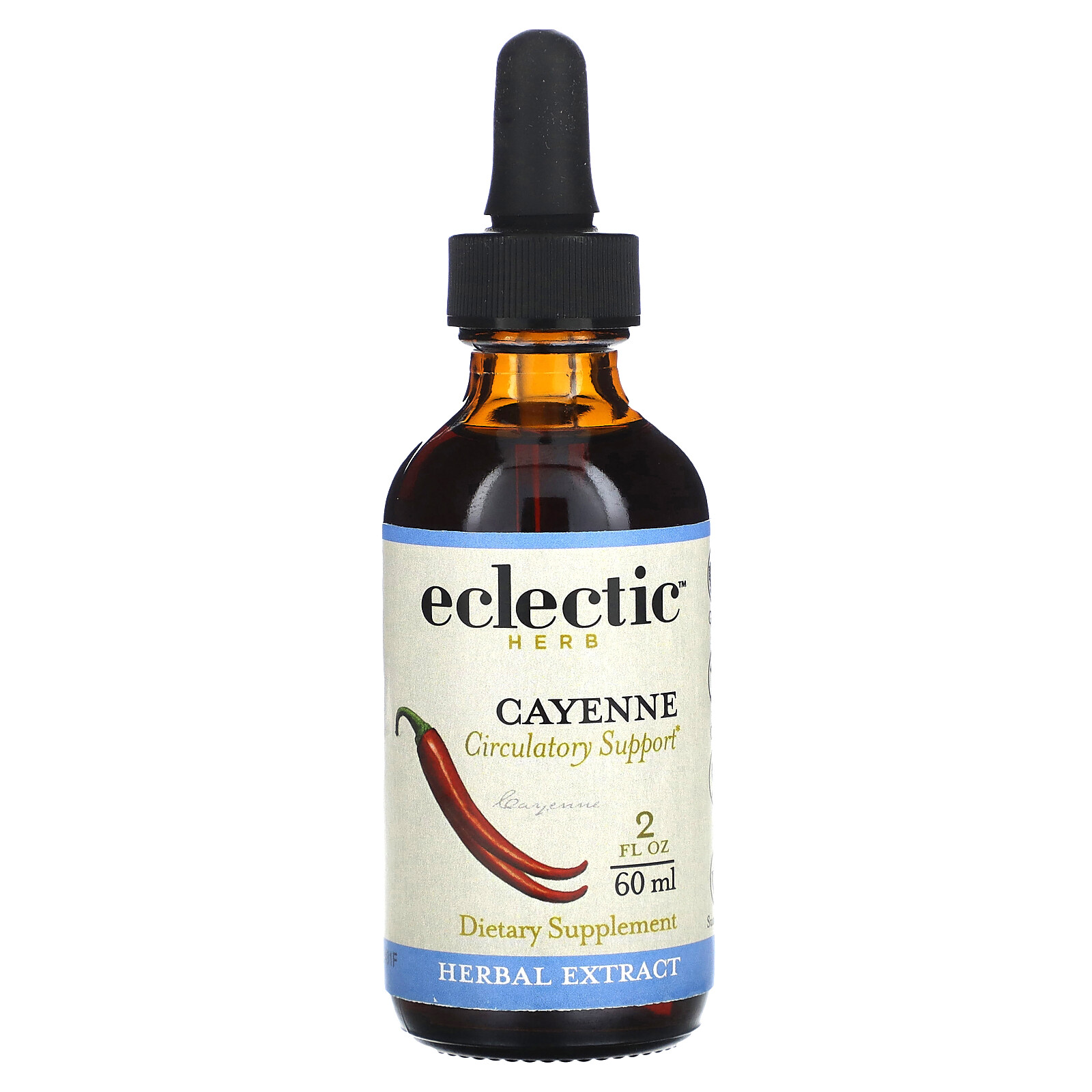 Cayenne Extract, 250 mg, 2 fl oz (60 ml)