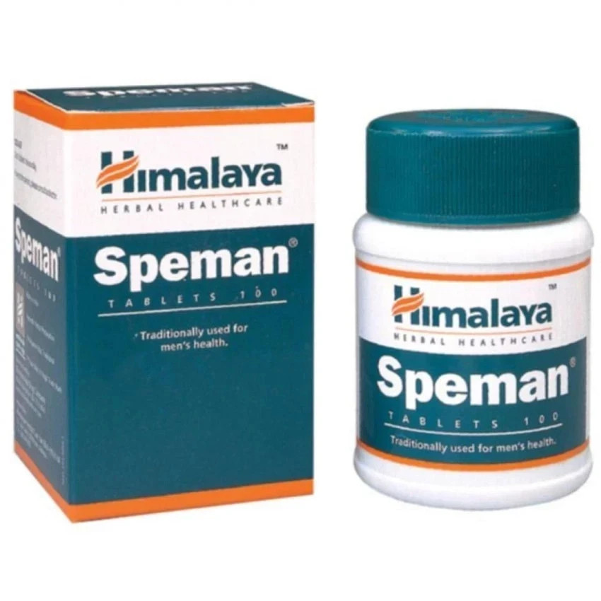 Speman Himalaya 100 TABLETS ORGANIC MEN’S HEALTHS CARE with Box