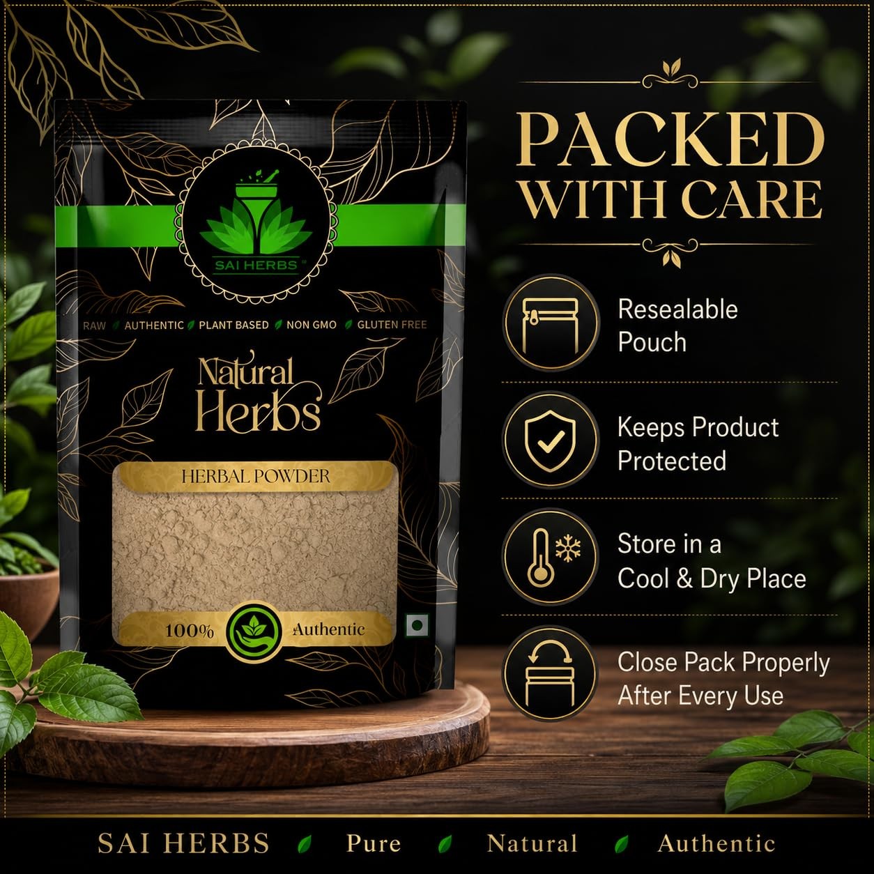SAI HERBS Andrographis Powder – Good for Health – Pure & Natural