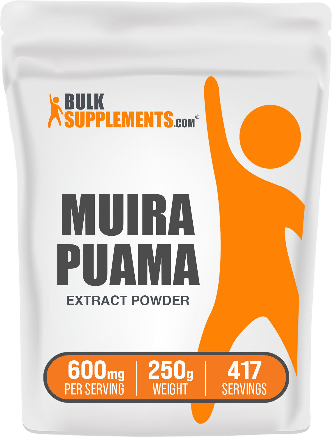 BulkSupplements Muira Puama Extract Powder – 600 mg Per Serving