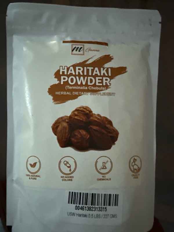 Haritaki/Harde Powder (Terminalia Chebula) Powder , 100% Herbal & Pure 227 Gram