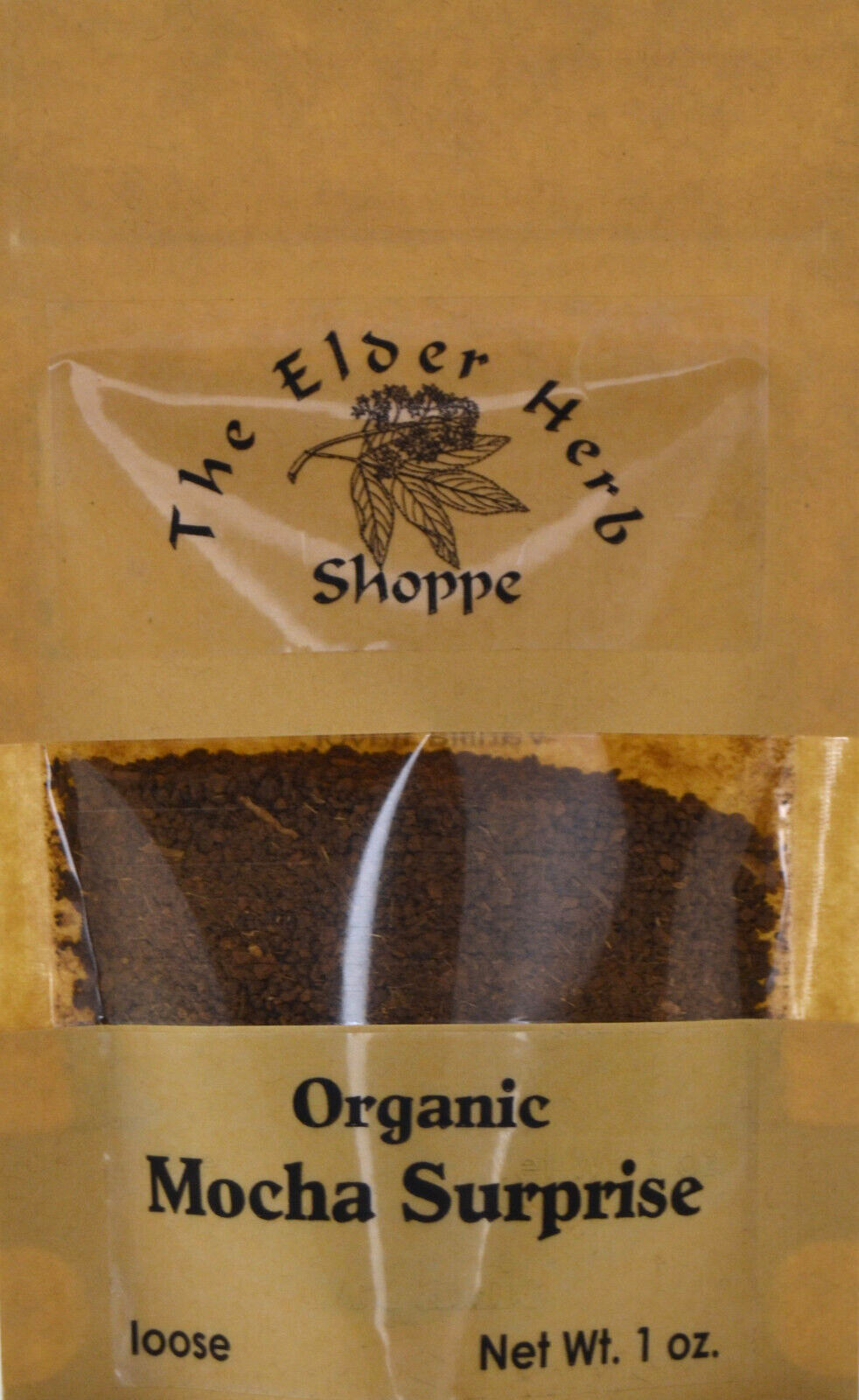 Organic Mocha Surprise 1 oz caffeine-free coffee substitute Elder Herb Shoppe
