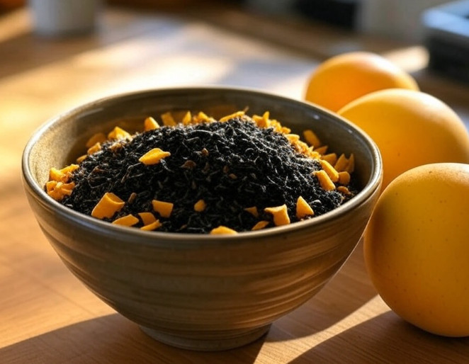 Black Ceylon Mango Fruit Flavored Tea (Fresh Dried Fruit Flavor) USA