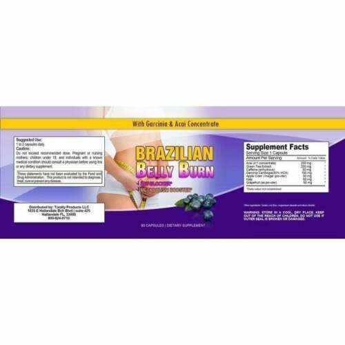 Mushroom Complex Immune Support & Brazilian Belly Weight Management 60 Capsules
