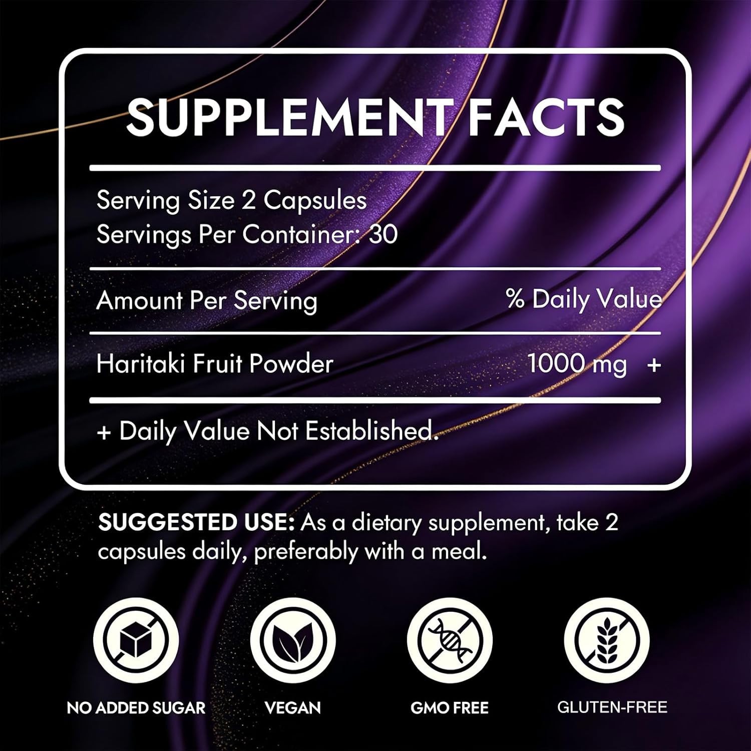 Haritaki PEPTIQUES Third Eye Capsules – Terminalia Chebula Extract–US