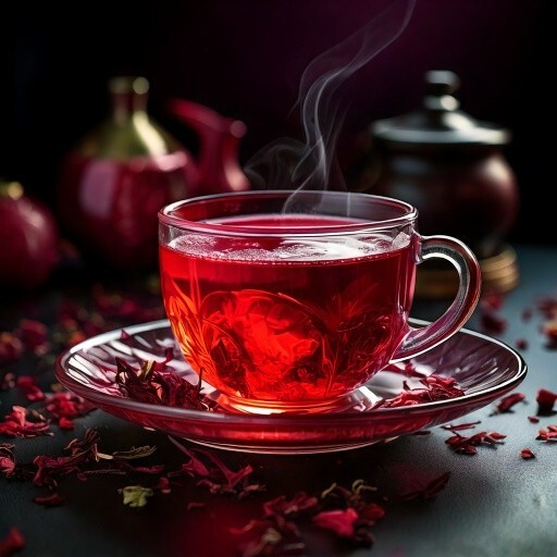 Hibiscus Flower Tea (Hibiscus sabdariffa) Grown in USA Free Shipping