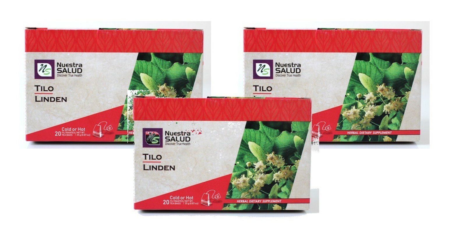 Linden Tea Tilo Herbal Tea Value Pack (60 tea bags)