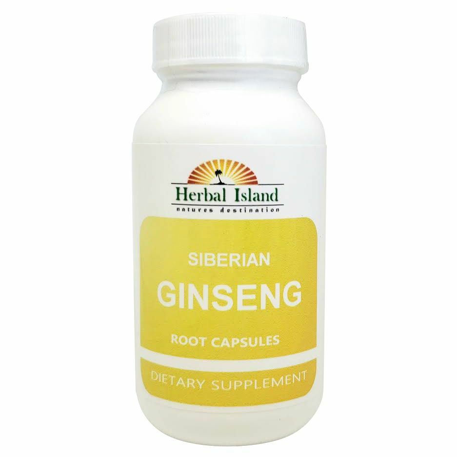 Ginseng – Siberian – Eleuthero Root Powder Capsules 500mg Each ( Free Shipping)