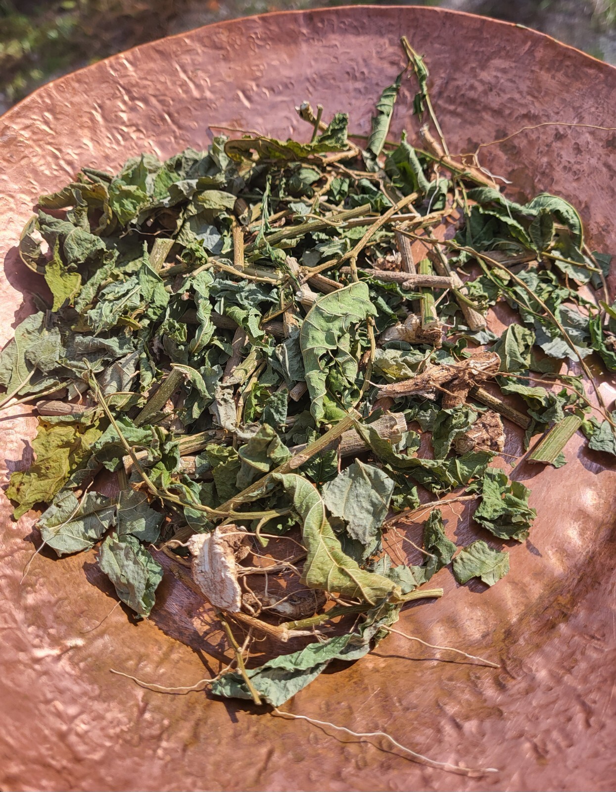 3oz Naturally Grown Local Jamaican Guinea Hen Weed -Ana-Mu (air dried)