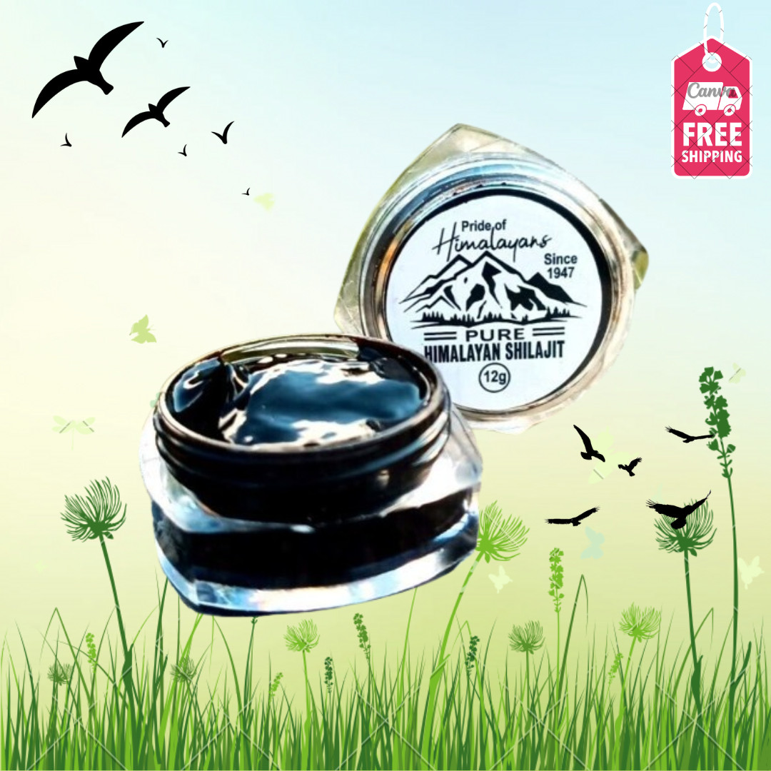 Pure Organic Himalayan Shilajit: 100% Pure Soft Resin with Potent Fulvic Acid