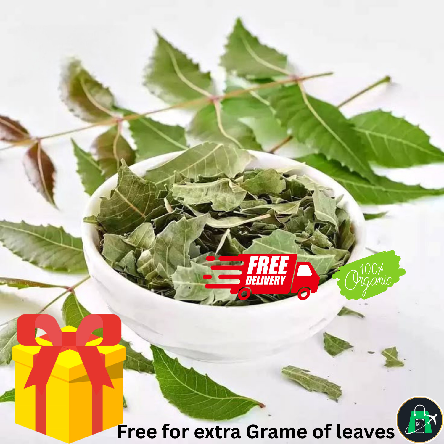 Organic Dried Neem Leaves 50g to 1kg Natural Herbal Remedy for Health & Wellness