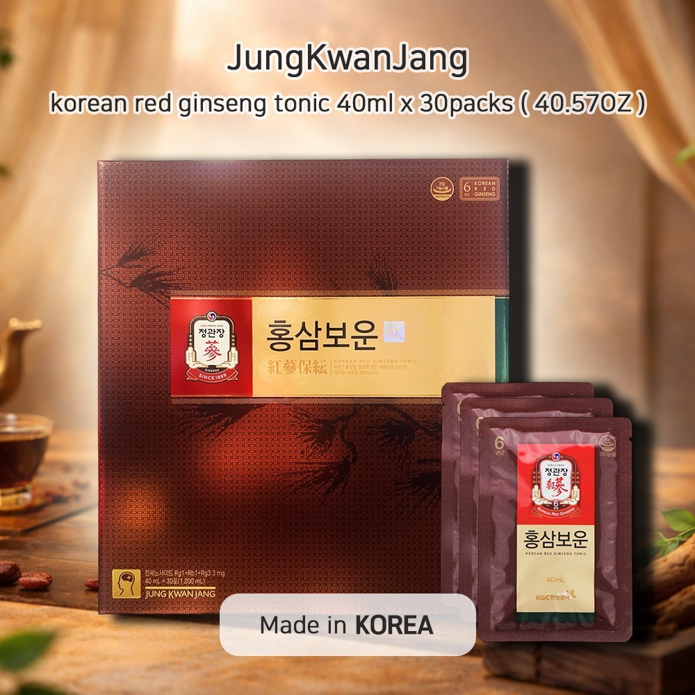 JungKwanJang korean red ginseng tonic drink (HongsamBoun) 40ml *30EA 40.5OZ