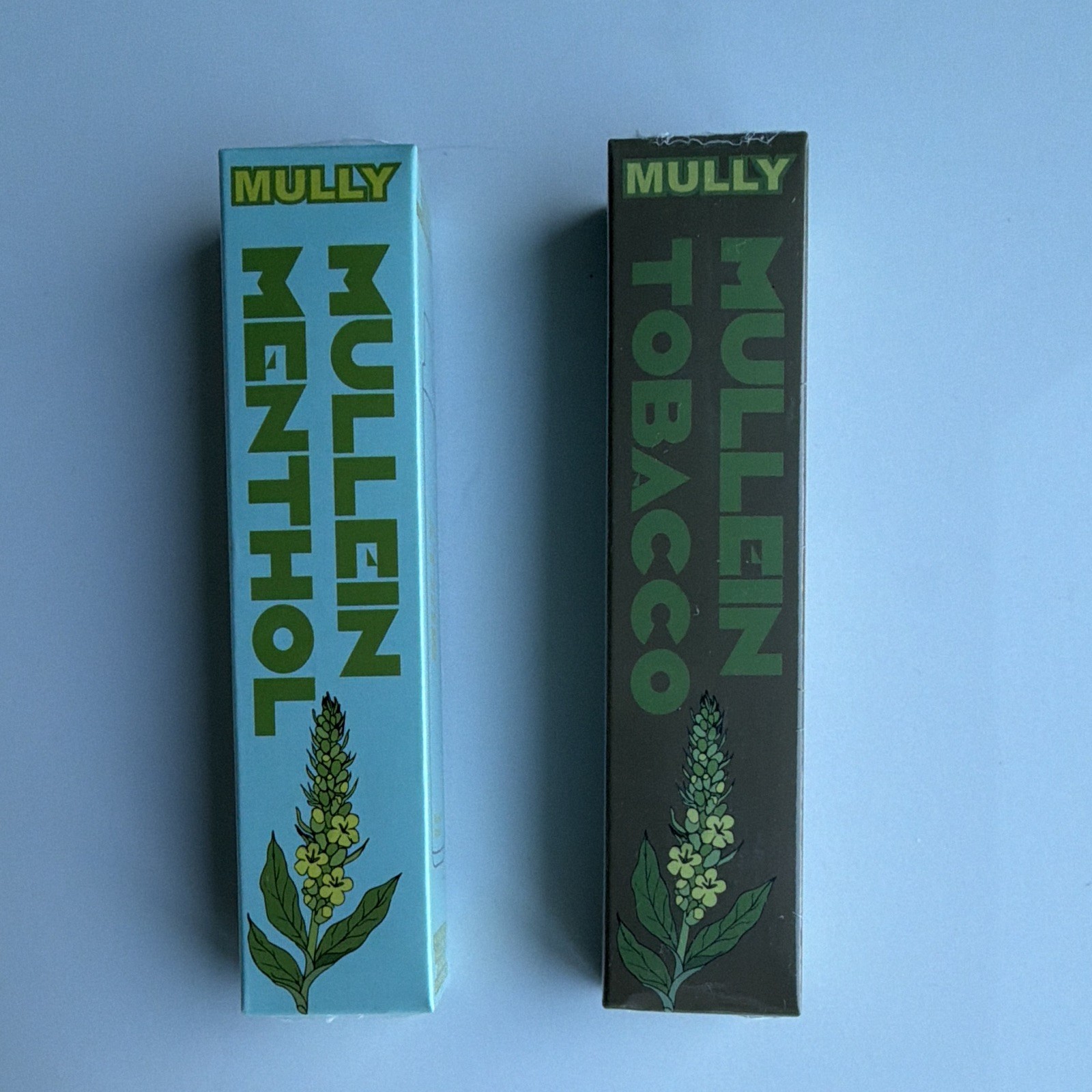 MULLY Mullein Inhaler, Plant Based Nicotine Free, Natural Mullein, 500