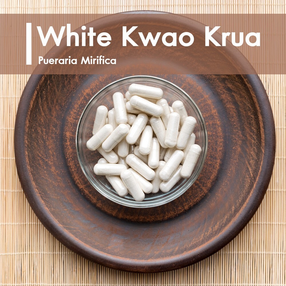 200 Capsules Pueraria Mirifica Extract, White Kwao krua, Breast Enlargement.