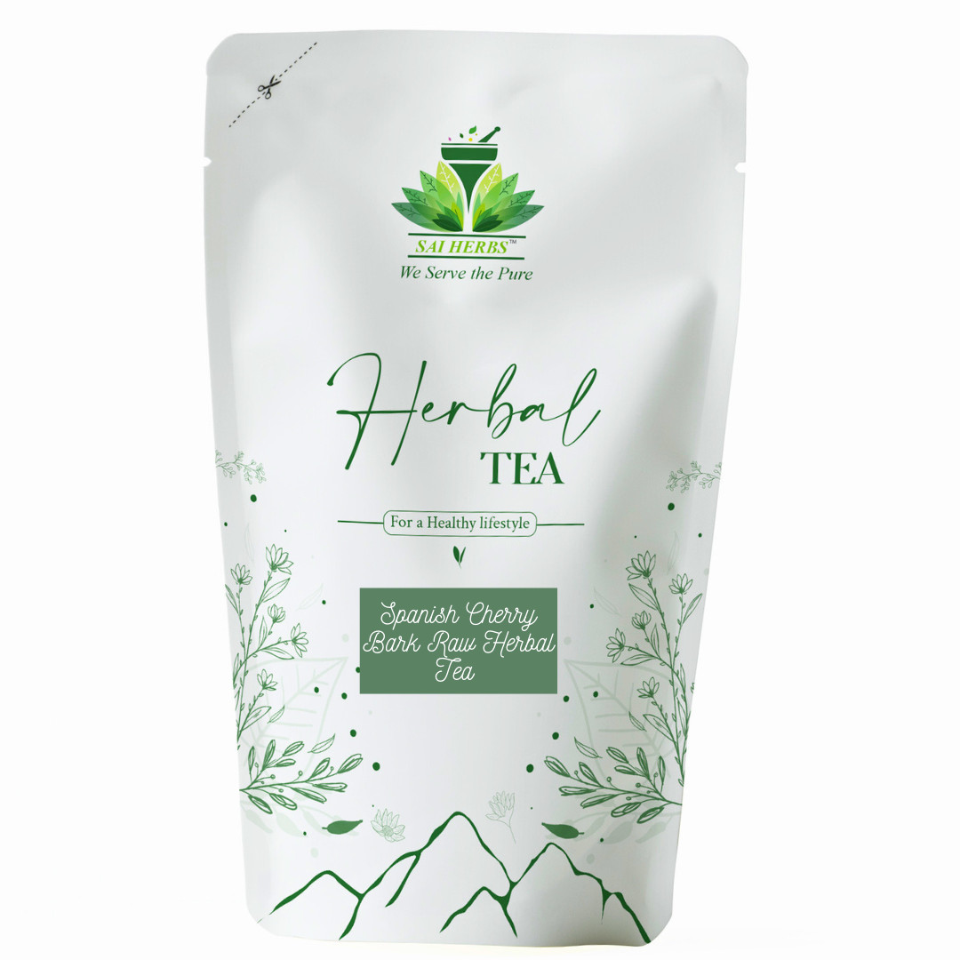 SAI HERBS Spanish Cherry Bark Raw Herbal Tea – Good for Healthy Lifestyle