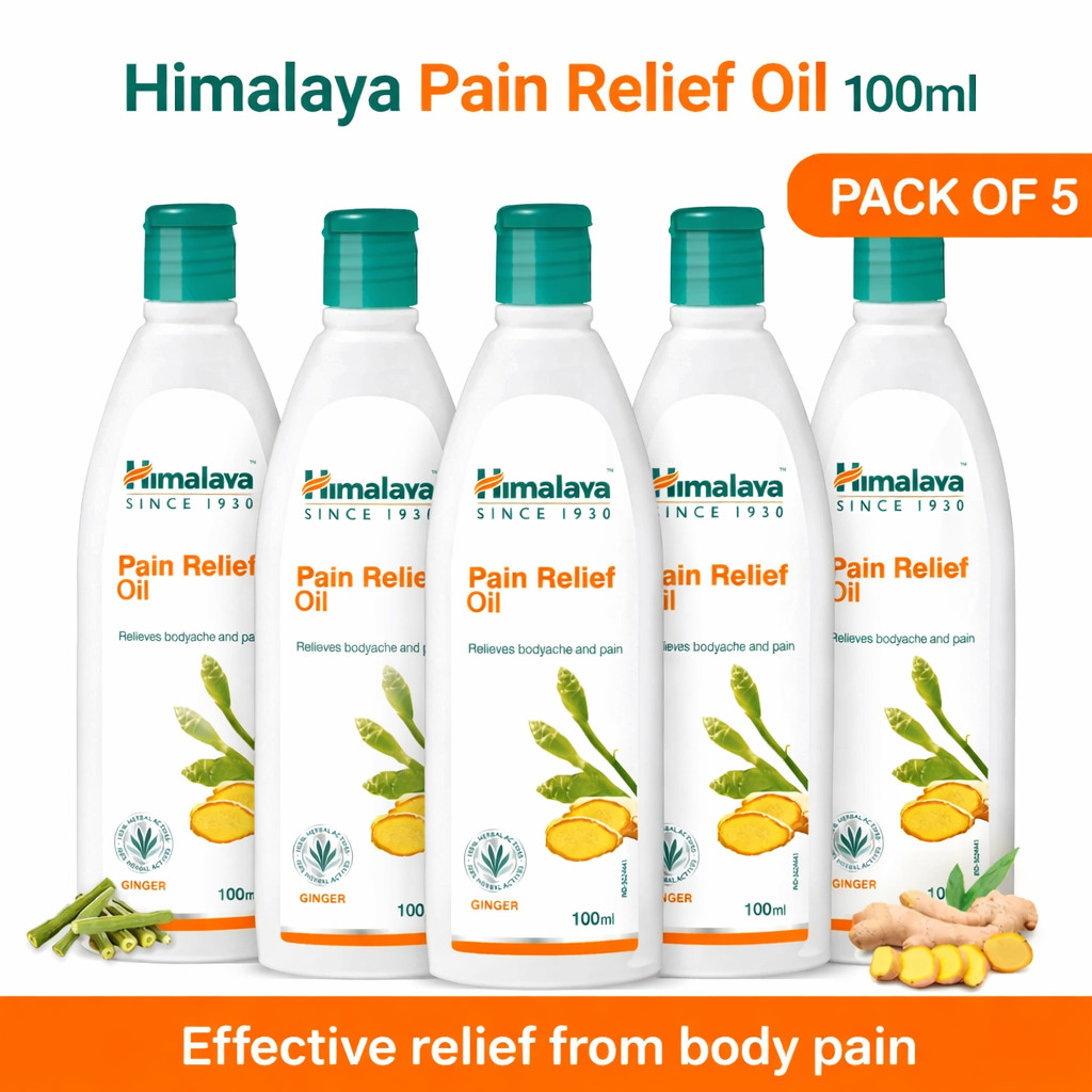 Himalaya Pain Relief Oil 100ml X 5 Very Fast Free Delivery 2027 Exp