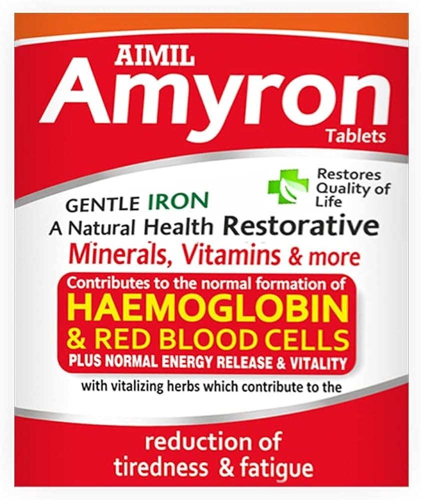 Aimil Amyron 30 Tablets | Multivitamin for Daily Health & Energy | FREE SHIPPING