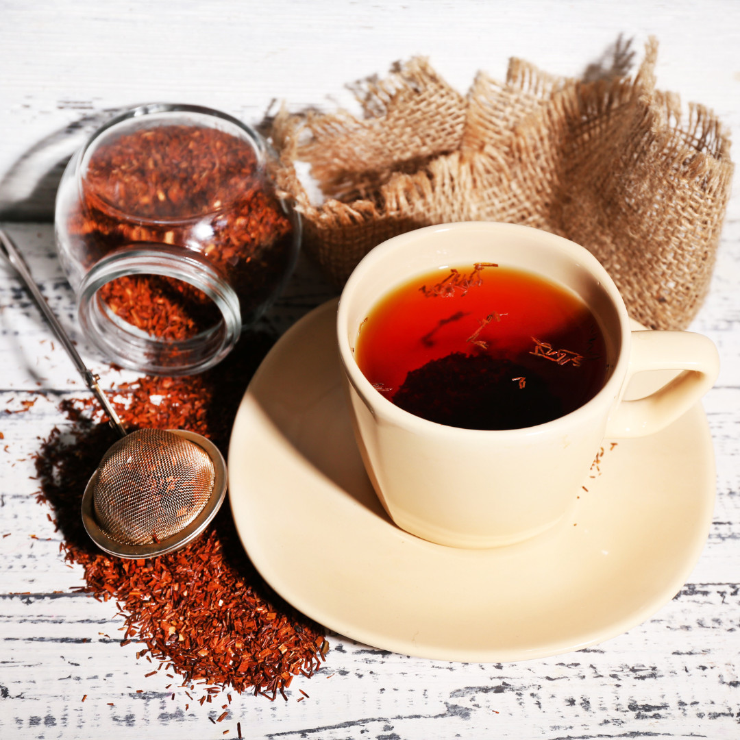 Rooibos Tea Natural Organic Caffeine-Free Herbal Health & Relaxation 1oz | 28.3g