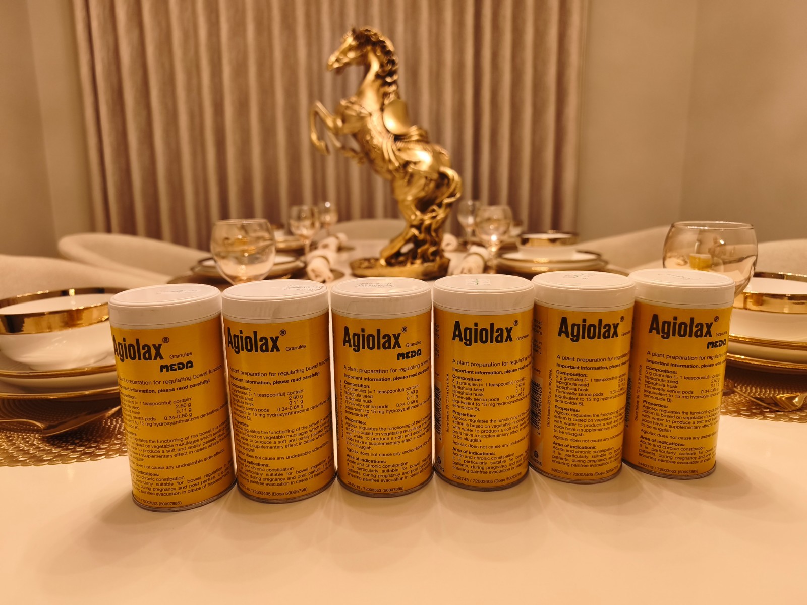 3 PACK AGIOLAX Madaus Granules 250g Made in Germany – Express Sealed 7/2027 🥇