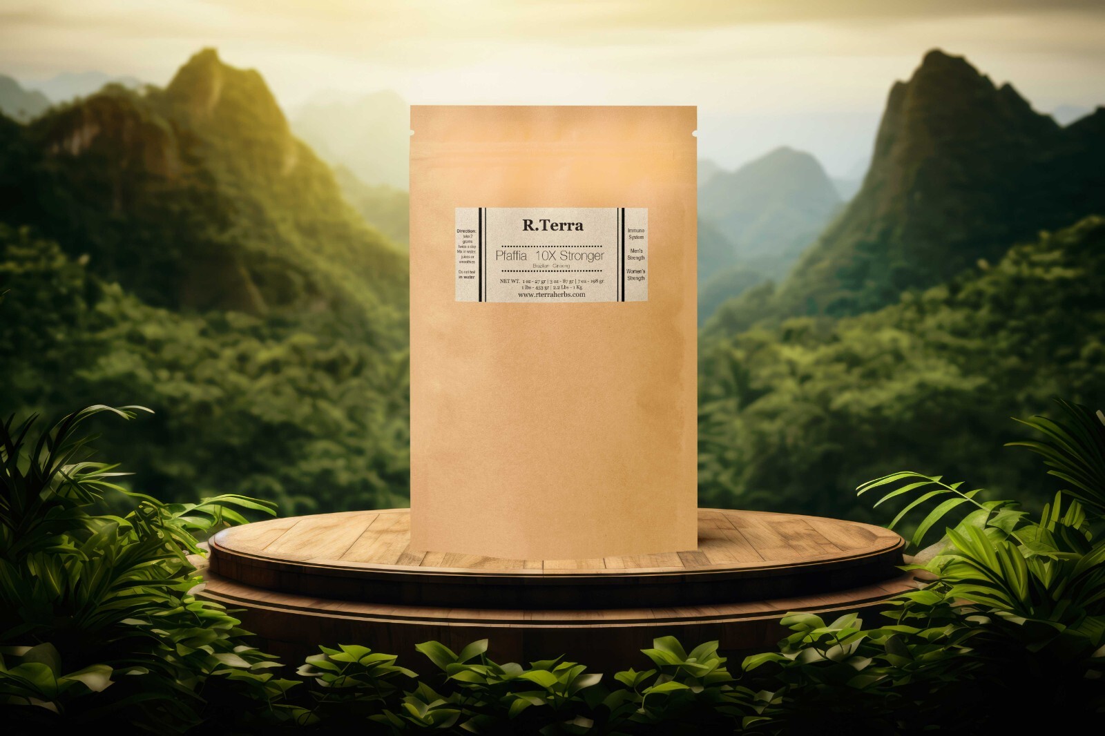 Brazilian Ginseng Suma Pfaffia Paniculata Extract Powder 10X Stronger