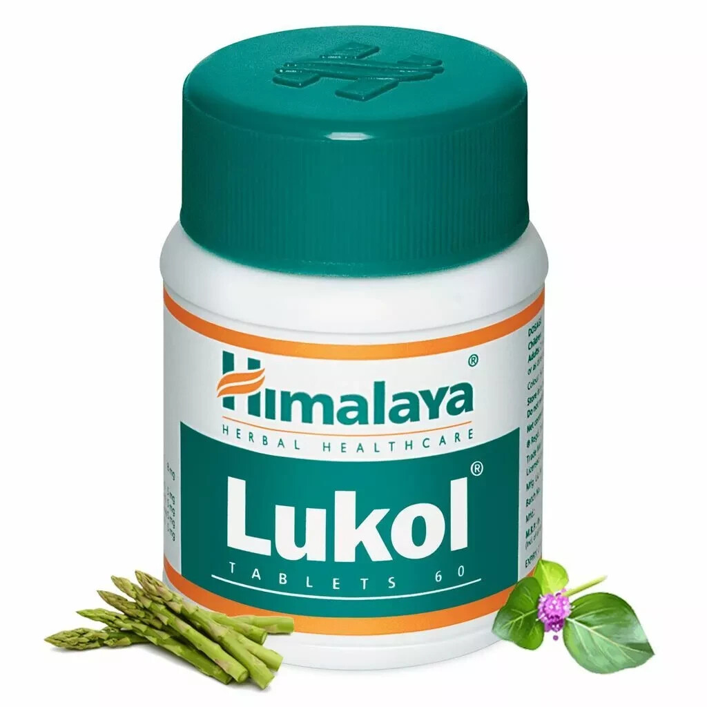1X Himalaya Herbal Ayurvedic LUKOL 60 Tabs FREE SHIP