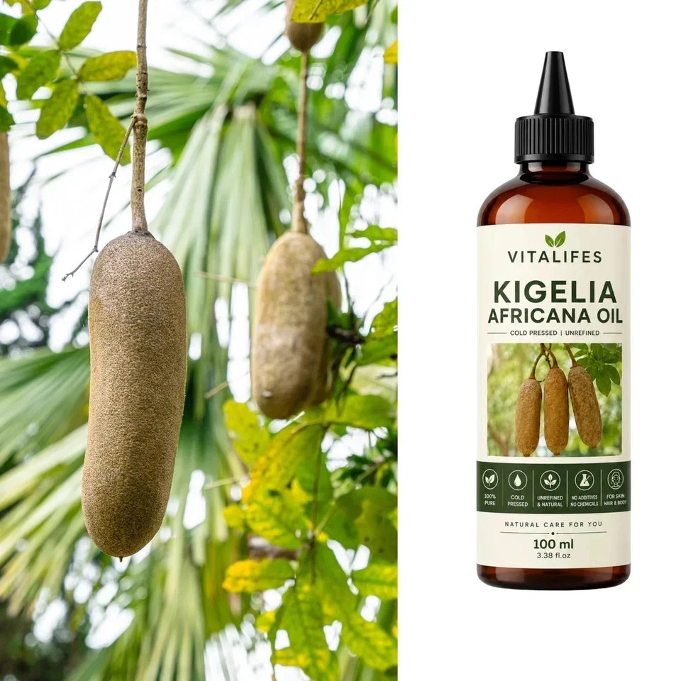 KIGELIA AFRICANA Oil African Sausage Tree – *2 In 1* RAPID ABSORPTION 100ml