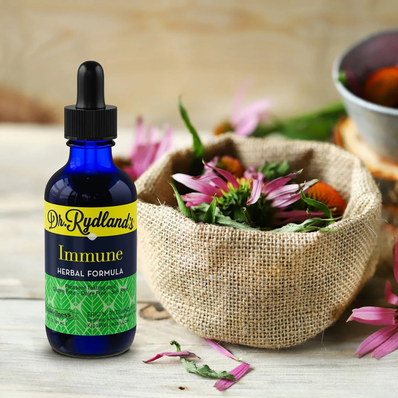 Dr. Rydland’s Kids and Adults Immune Herbal Formula by Kidswellness