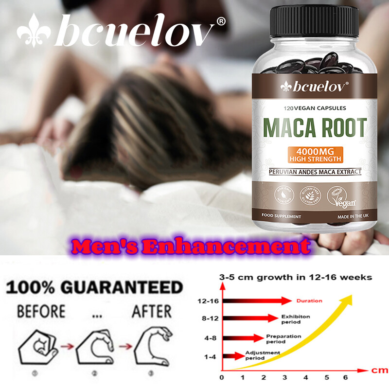 Maca Root 4000mg High Strength Supports Men’s Health