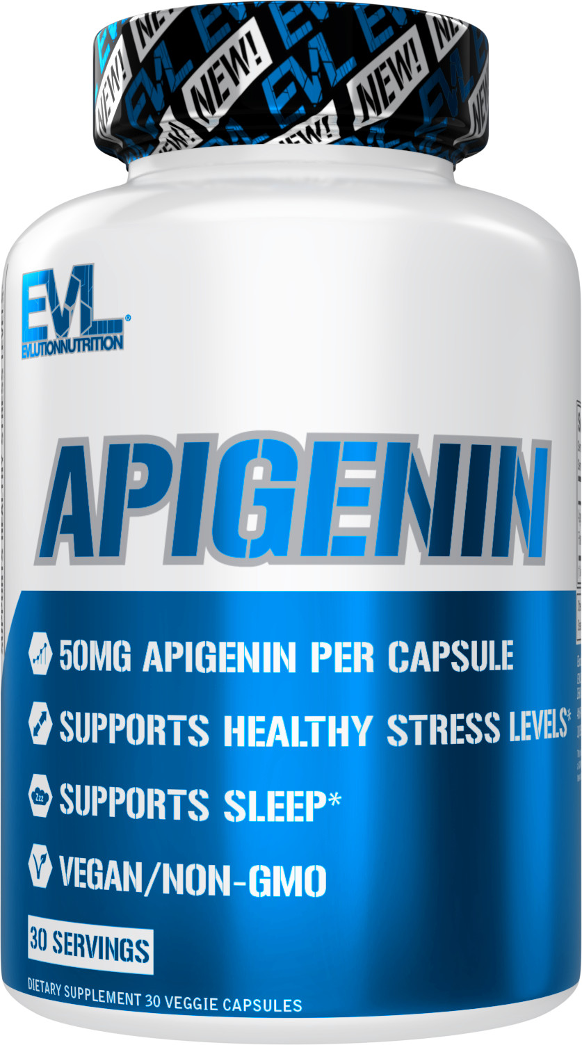 Evlution Nutrition Apigenin – Chamomile Extract – Sleep Support – 60 Servings