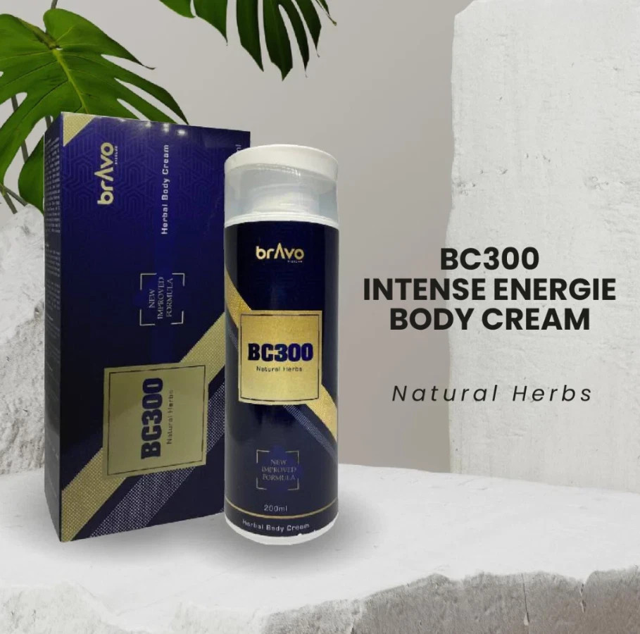 1x BRAVO BC300 Herbal Body Cream for Skin, Libido, Detox, Improve Health