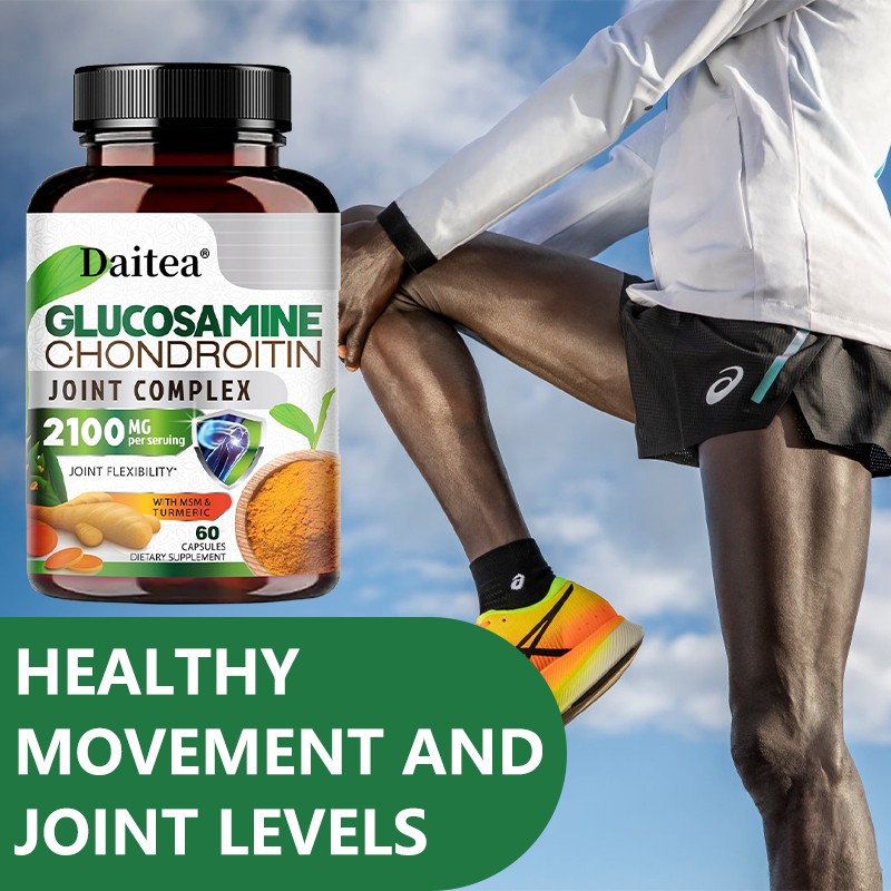 Joint Complex Glucosamine 1500mg Triple Strength 30/60/120 Capsules Gmo Free
