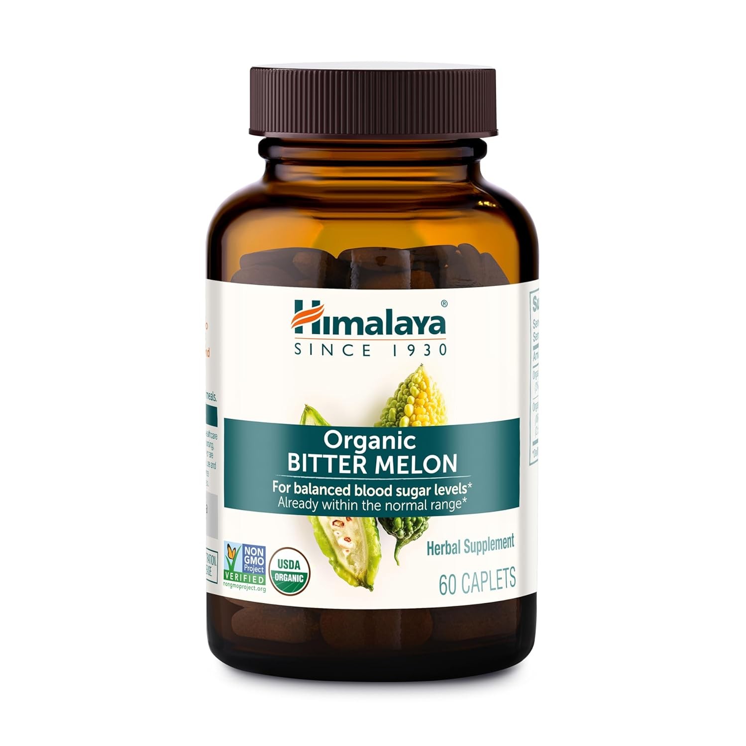 USDA Organic Bitter Melon Capsules, Bitter Melon Extract, Herbal Gluco