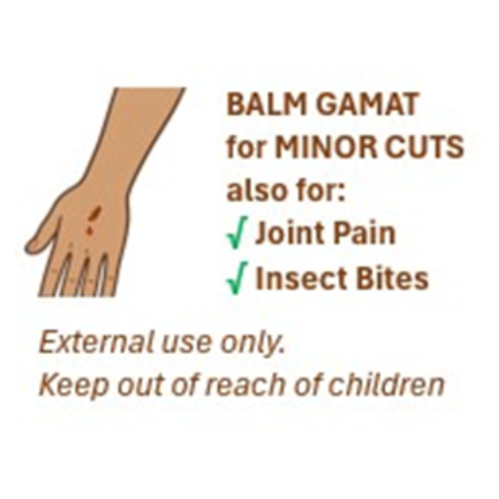 Gamat Balm Sea Cucumber Ointment Head Ache Flu Joint Pain Soothing Relief Tiger