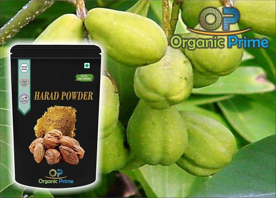 Organic Prime Harad | Haritaki Powder | Terminalia Chebula