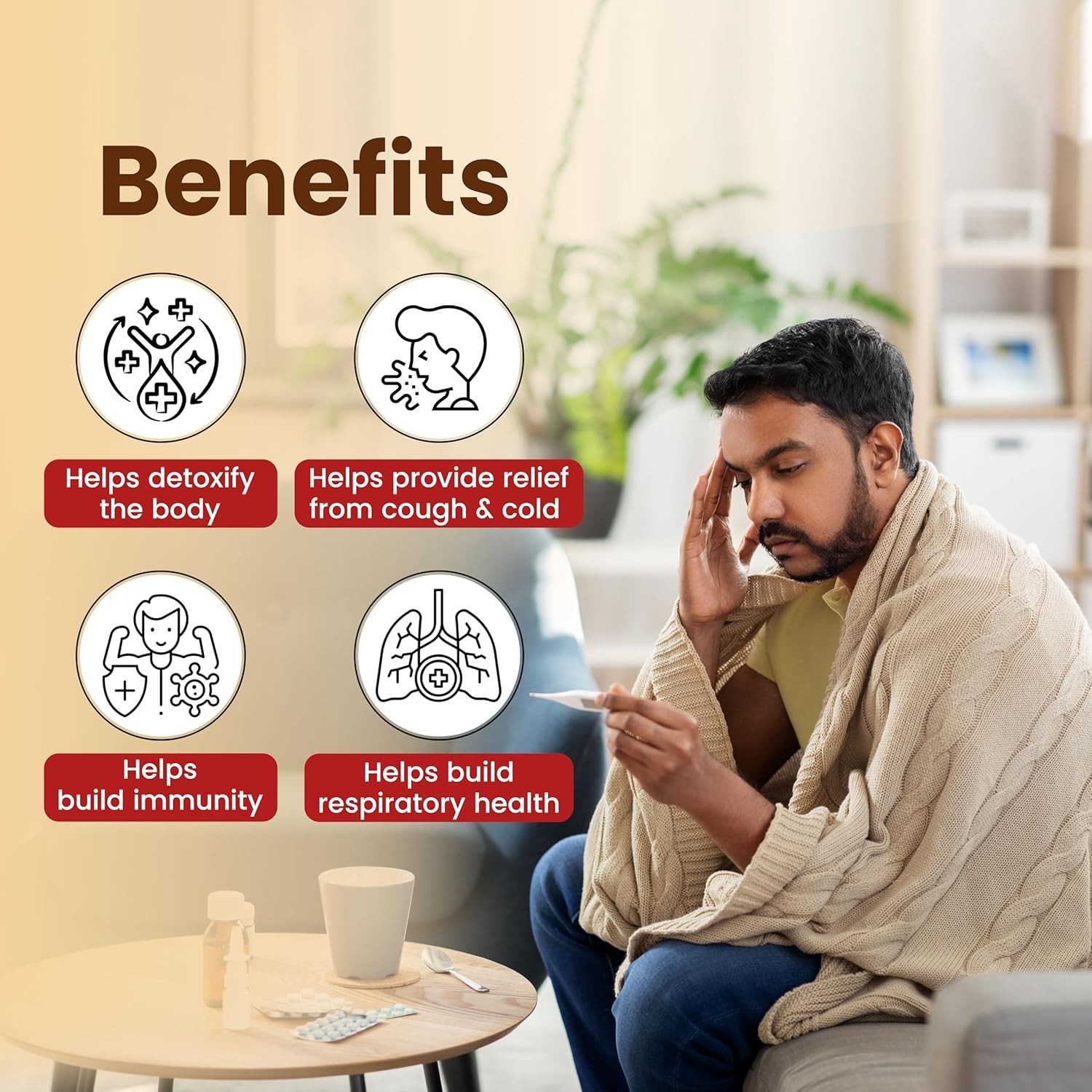 Baidyanath 5 Tulsi Drops 30ml x2 | Natural Immunity & Wellness Booster