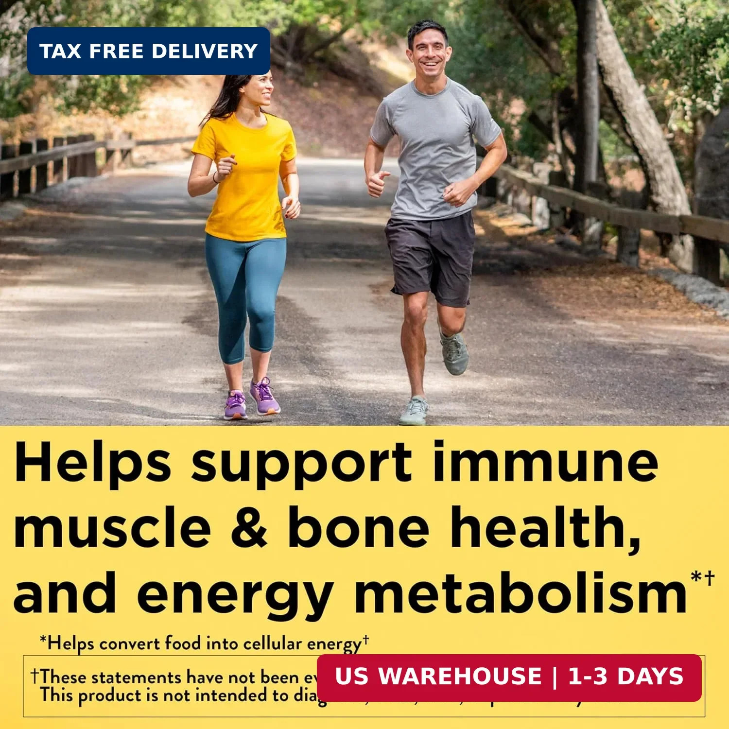Nature Made Multivitamin Tablets with Iron, Multivitamin for Women and Men for D