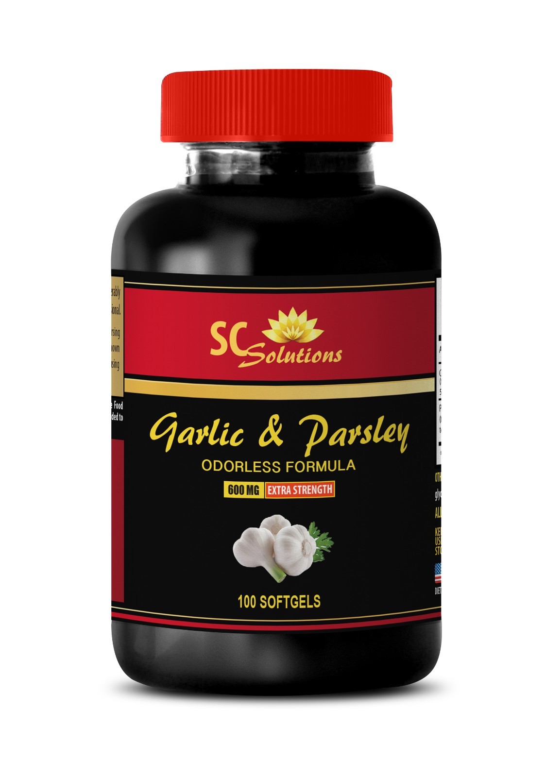 antioxidant vitamins women – GARLIC PARSLEY 600MG – garlic & parsley supplement