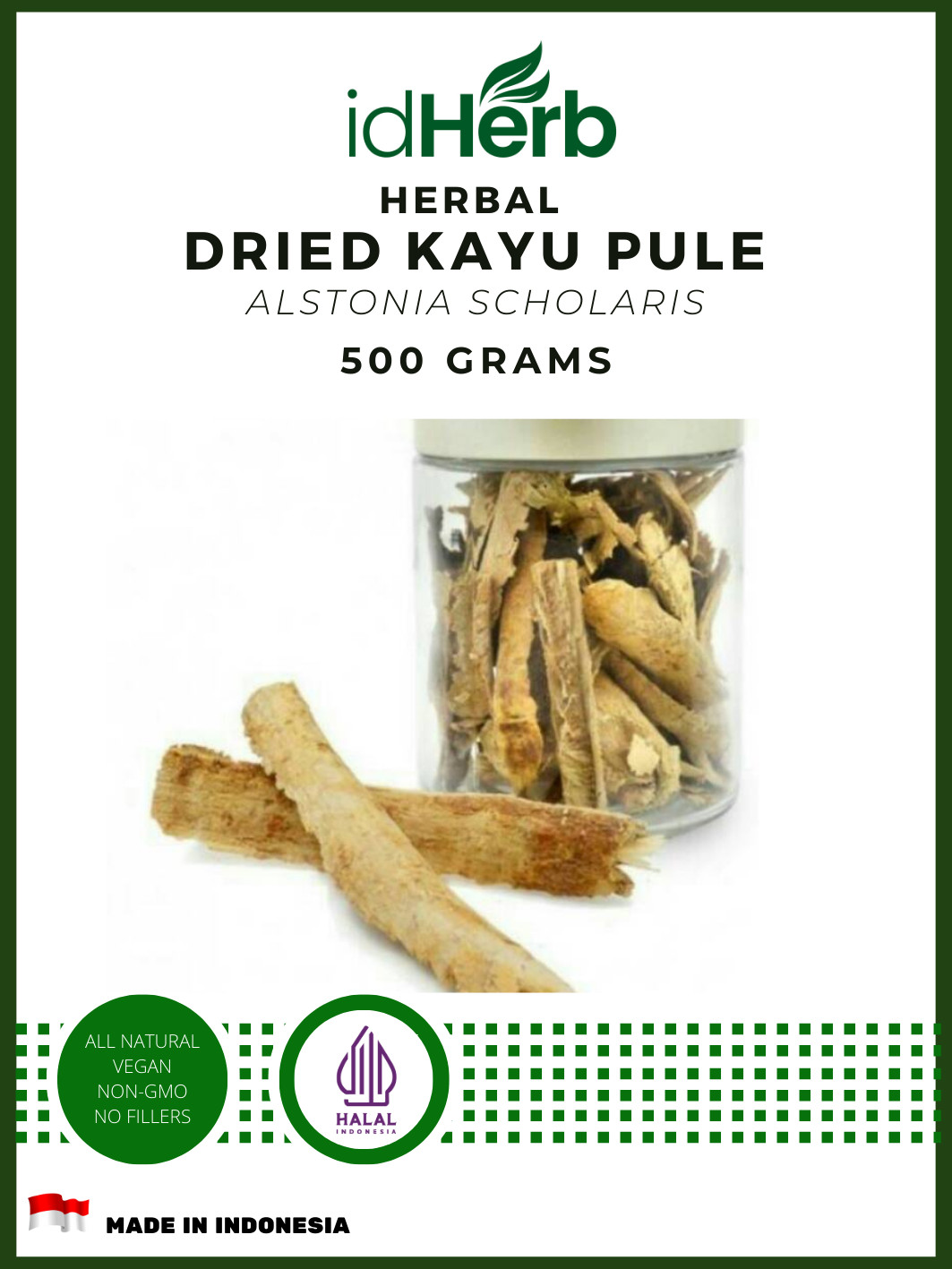 50-500 gr DRIED KAYU PULE ALSTONIA SCHOLARIS ORGANIC NATURAL HERBAL HERBS