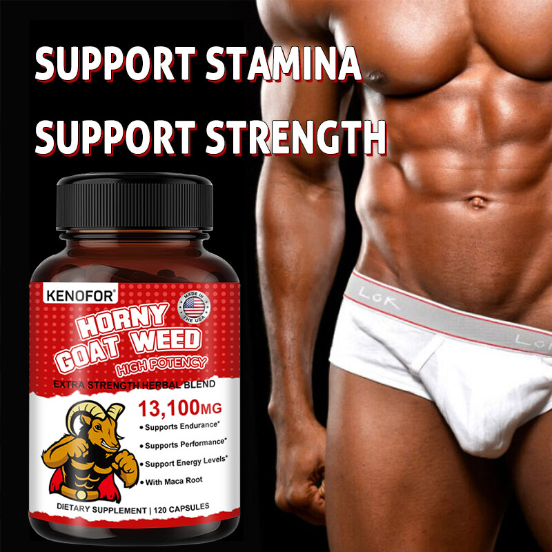 Horny Goat Weed Extract Capsules – Support Energy Levels,Endurance,Performance