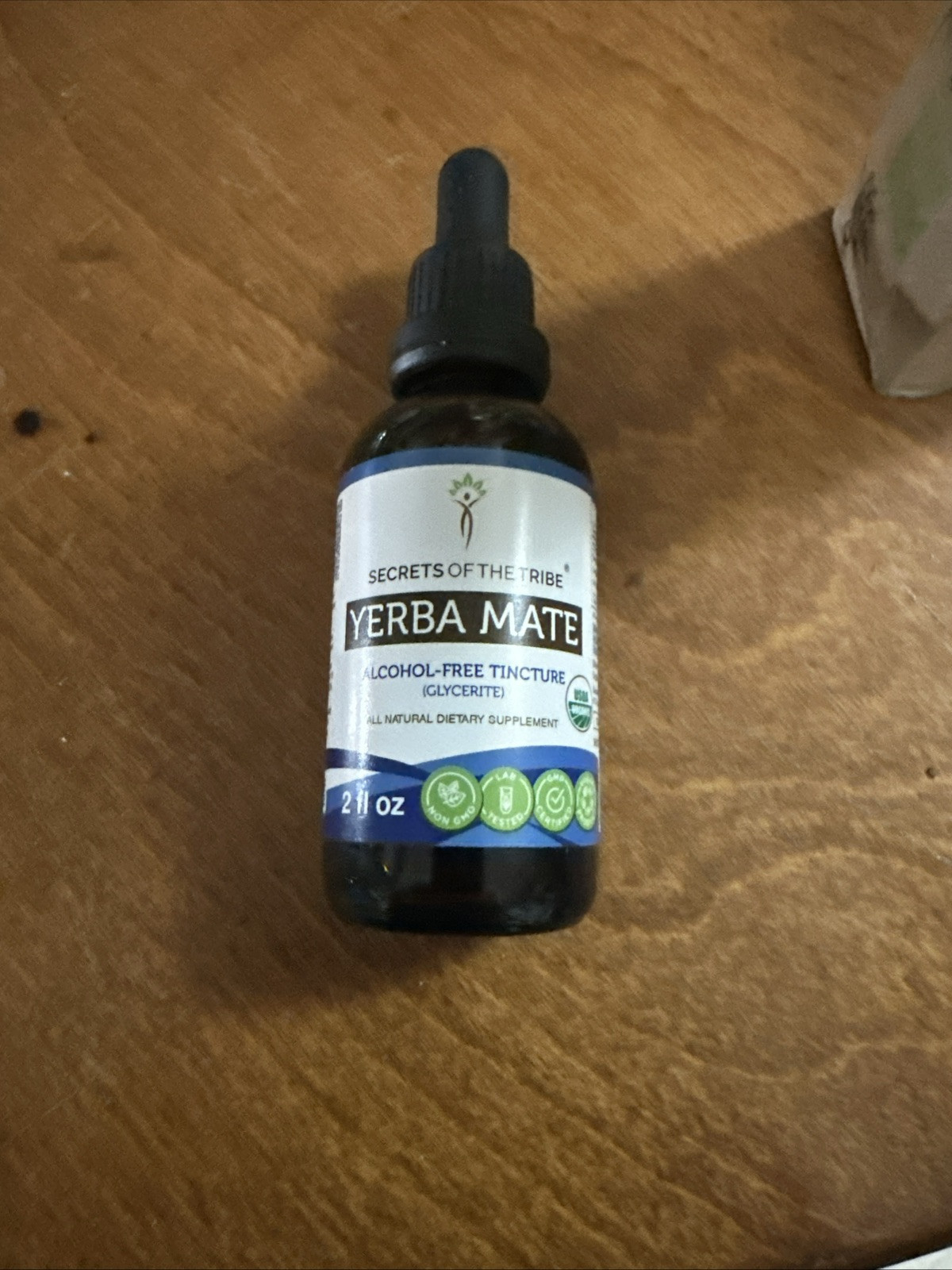Secrets Of The Tribe Yerba Mate Tincture Alcohol-FREE BB 2030 FREE SHIPPING