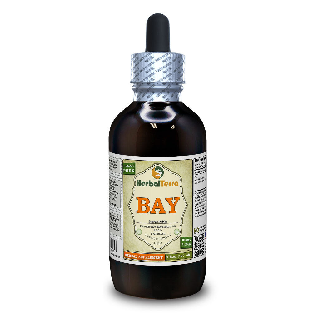 Bay (Laurus Nobilis) Tincture Dried Leaf Liquid Extract
