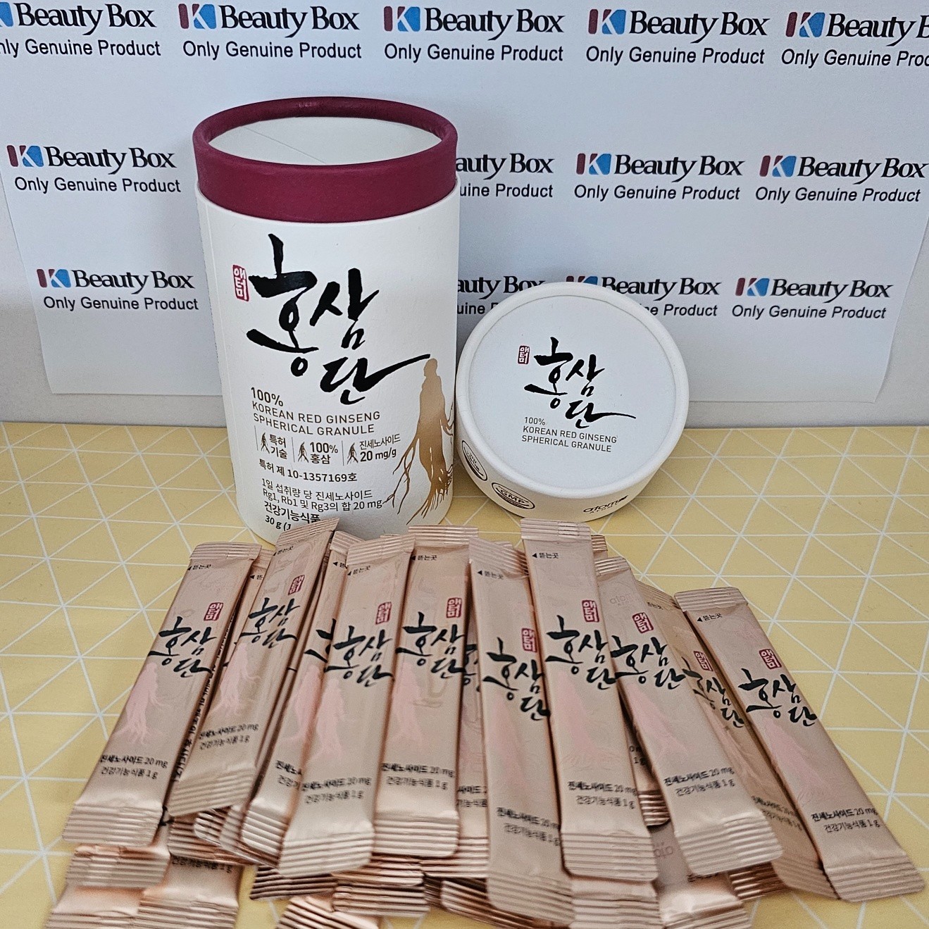 ATOMY Hongsamdan Korean Red Ginseng Spherical Granule Ginseng Saponins 30p 60p